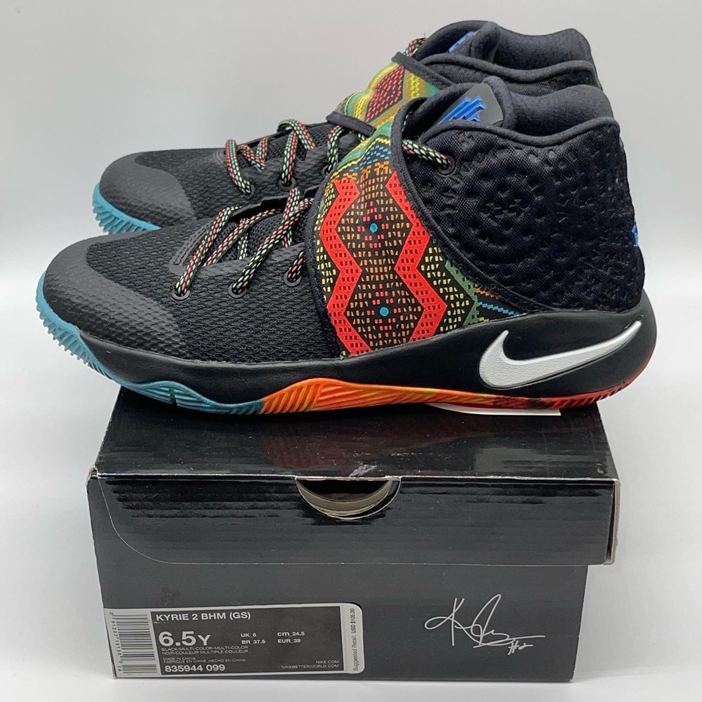Nike Kyrie 2 “BHM (Black History Month)” (6.5Y) 835944-099